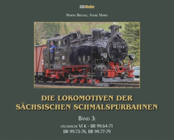 SSB Medien - Die Lokomotiven der sächsischen Schmalspurbahnen, Band 3